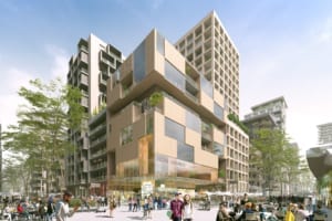 Økern Sentrum blir et urbant område med liv fra morgen til kveld