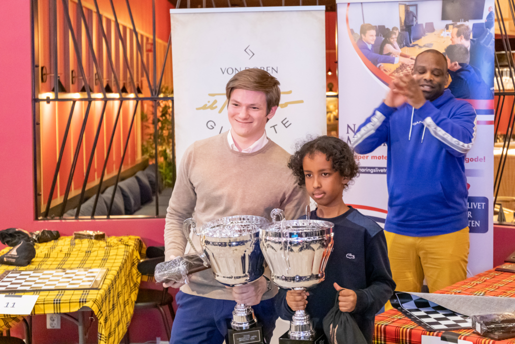 Etter en nervepirrende finale gikk studentgründer av SpillSjakk, Lucas Ranaldi, og hans makker Abdishakur Elmi seirende ut av turneringen. 