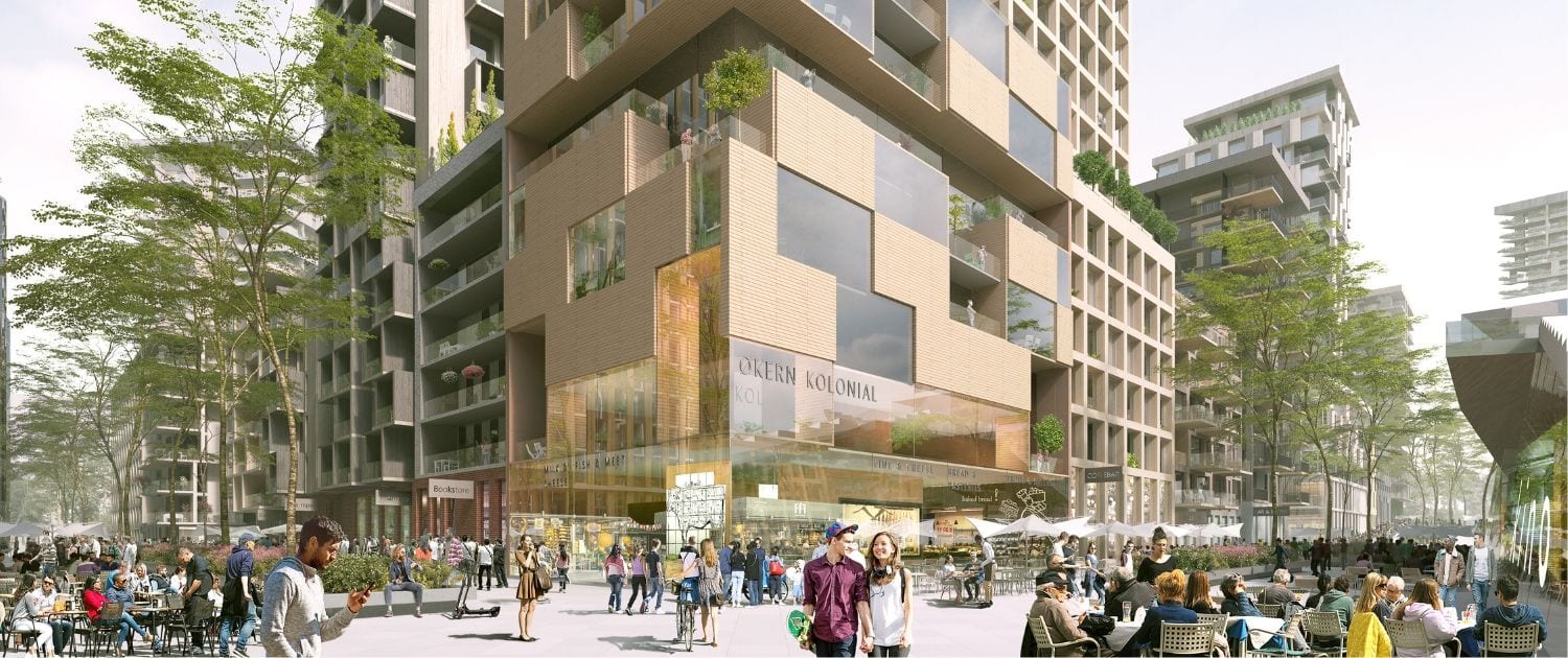Økern Sentrum Torg og handel crop